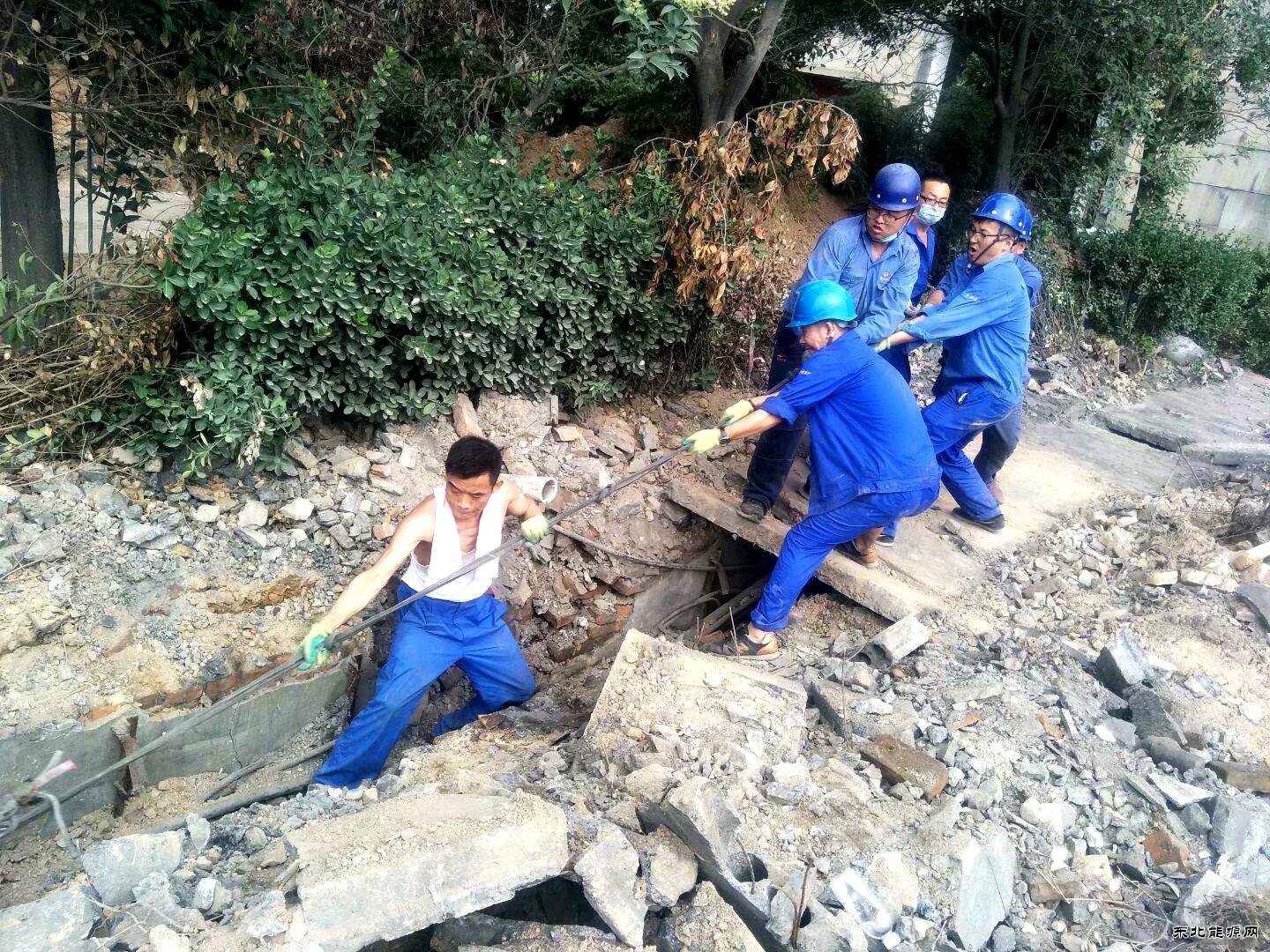 蒲白热电公司：建设不停歇 奔跑正当时