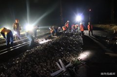 中铁二十一局：110分钟顺利完成兴泉铁路兴国站首次封锁站改施工