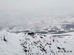 摄影作品：雪后西露天矿