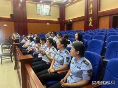阿勒泰执法支队哈巴河执法大队：观看庭审视频 感受法律力
