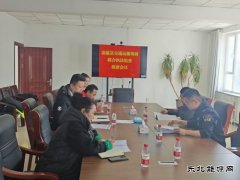 富蕴执法大队：多部门召开治超联席会 筑牢春季道路安全防线
